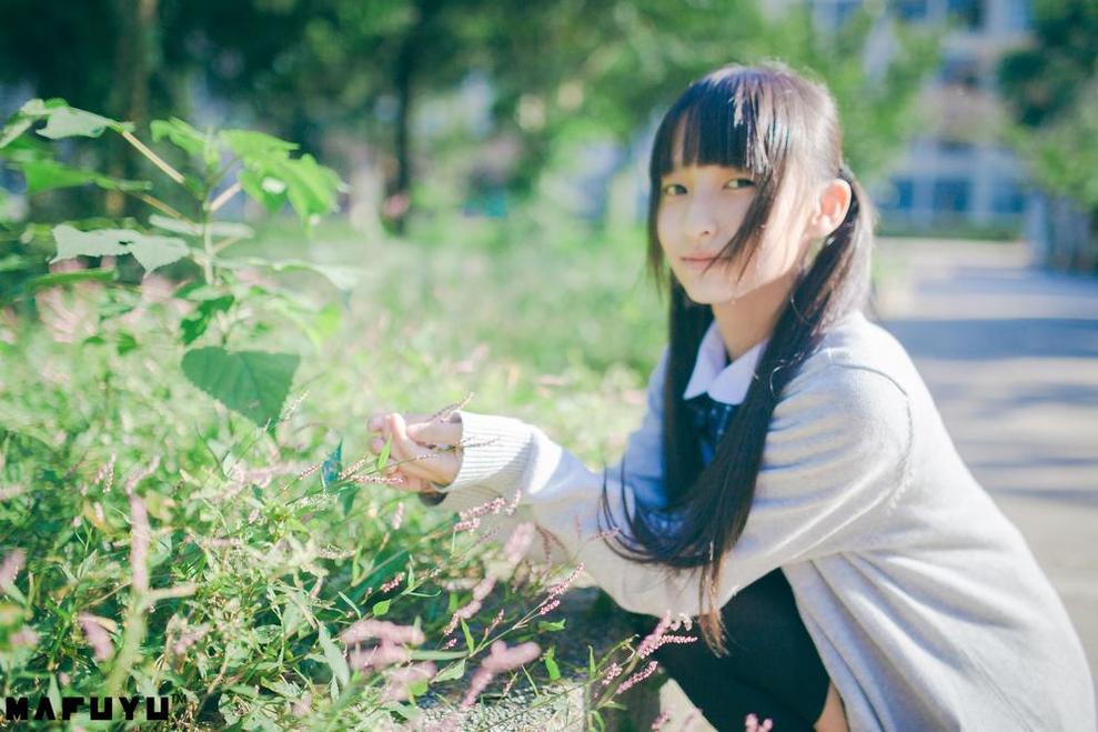 女神级美少女神乐坂真冬黑胶袜摄影图包第一波